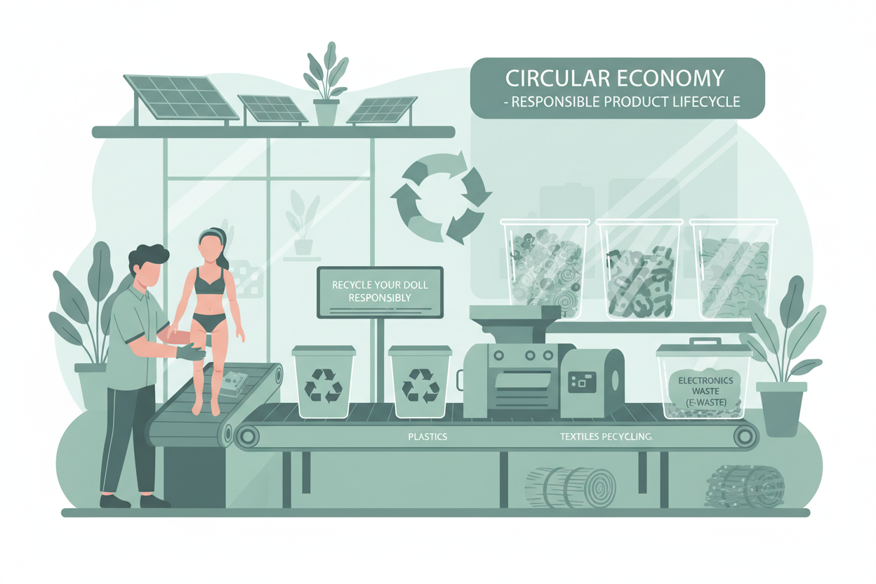 Entsorgung einer Real Doll